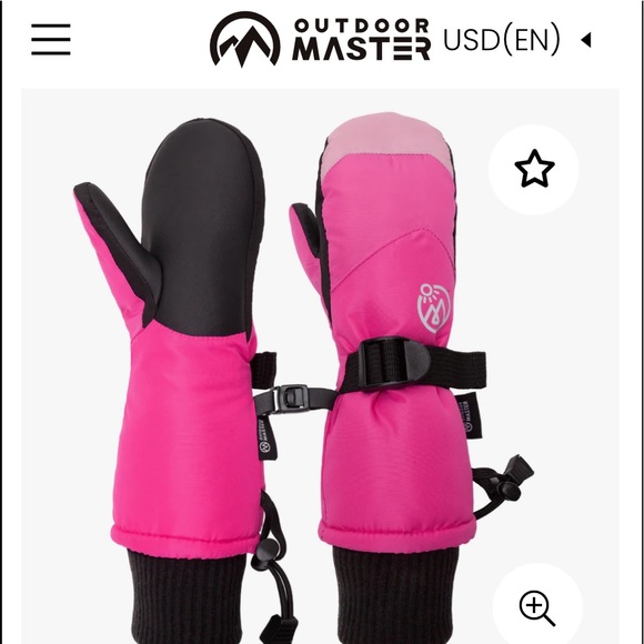 KIDS SKI MITTENS NWOT - Picture 7 of 7